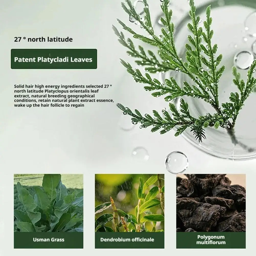 Cypress Leaf Usman Grass Shampoo Soap Oil Control Clean Itchy Scalp Relief Hair Smoothing Voluming Solid Shampoo Hair Care